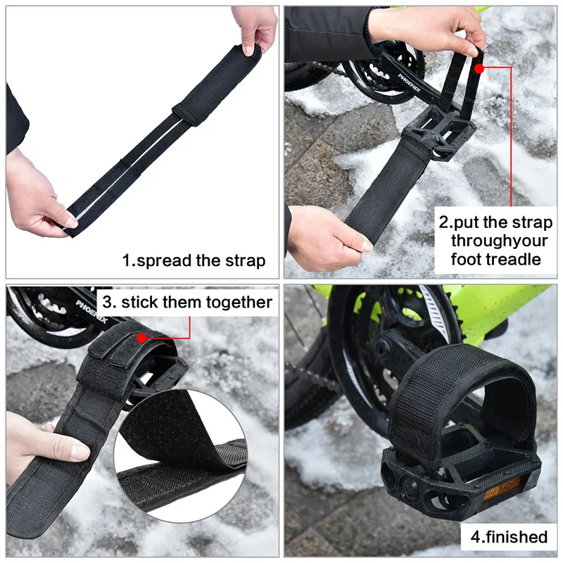 Correas de nailon para pedales de bicicleta de carretera y MTB - imagen 5