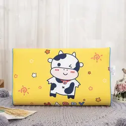 Funda de almohada algodón puro niños cremallera dibujos animados
