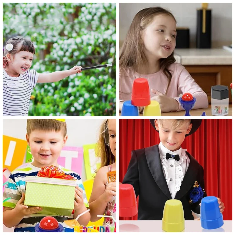 Juego de juguetes de utilería mágica, juego de desarrollo, accesorios para trucos y golosinas de Halloween, fiesta, reunión, magia de primer plano para niños TMZ - imagen 4