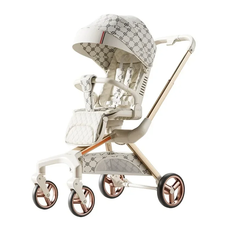 Silla de paseo elevada bidireccional plegable y reclinable - imagen 5