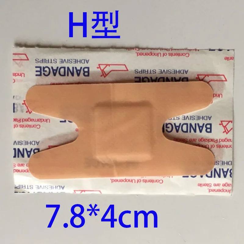50 unids/set vendaje para heridas tirita para parche de primeros auxilios yesos para el cuidado de la piel de emergencia vendajes adhesivos transpirables Woundplast - imagen 4