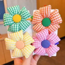 Lazos elásticos de girasol para niña – Suave y resistente