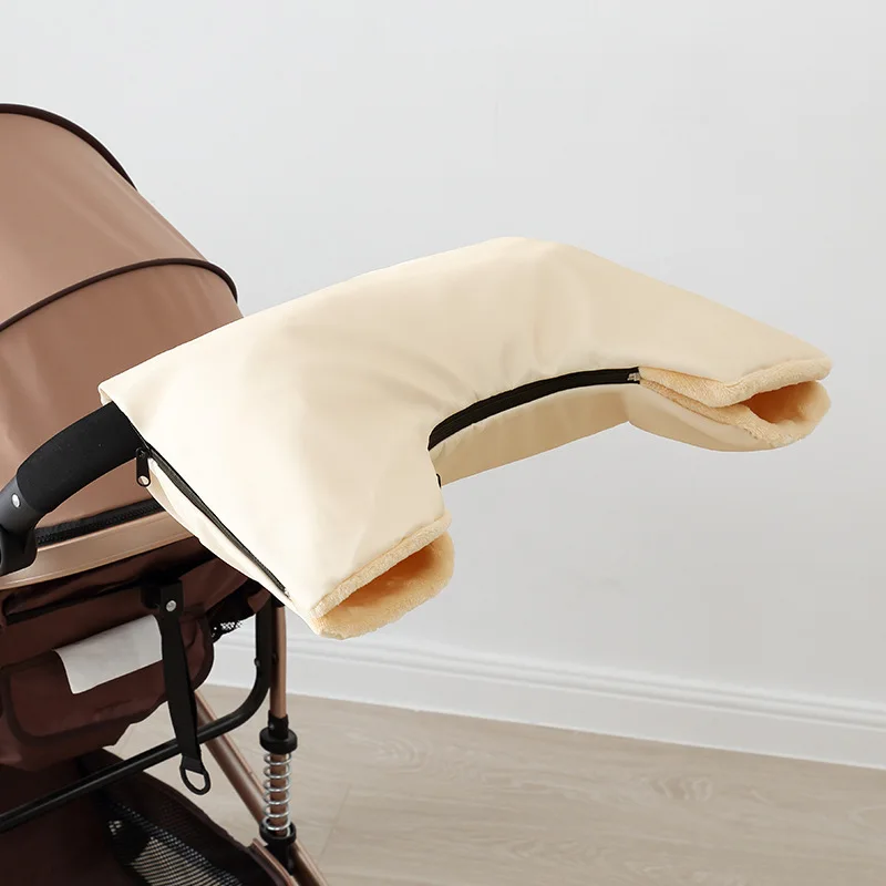 Manoplas universales para cochecito con forro polar a prueba de viento