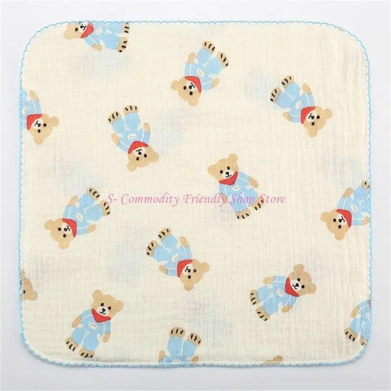 Toalla de eructos para bebé, muselina absorbente de varias capas - imagen 3