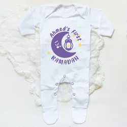 Pijama personalizado bebé pelele manga larga para primer Ramadán Eid