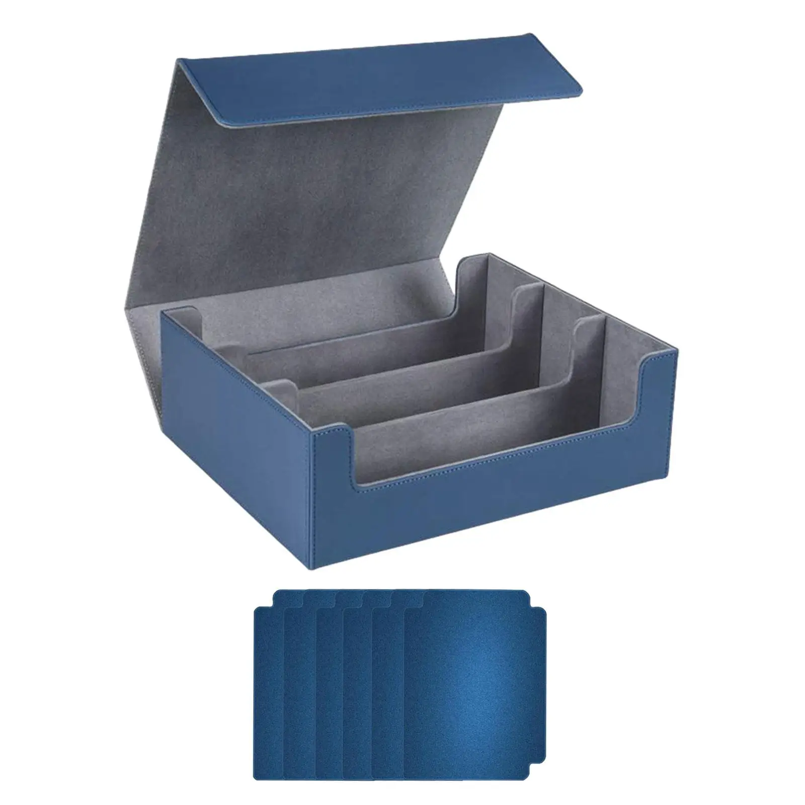 Card Case Versatile Collectible Game Card Box Container for Basketball Cards