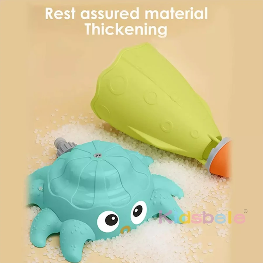 Cohete rociador de agua infantil – Juguete giratorio para el patio de verano - imagen 4