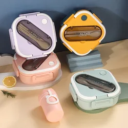Bento box infantil con compartimentos - Apto microondas