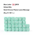 50pcs Mix Letter