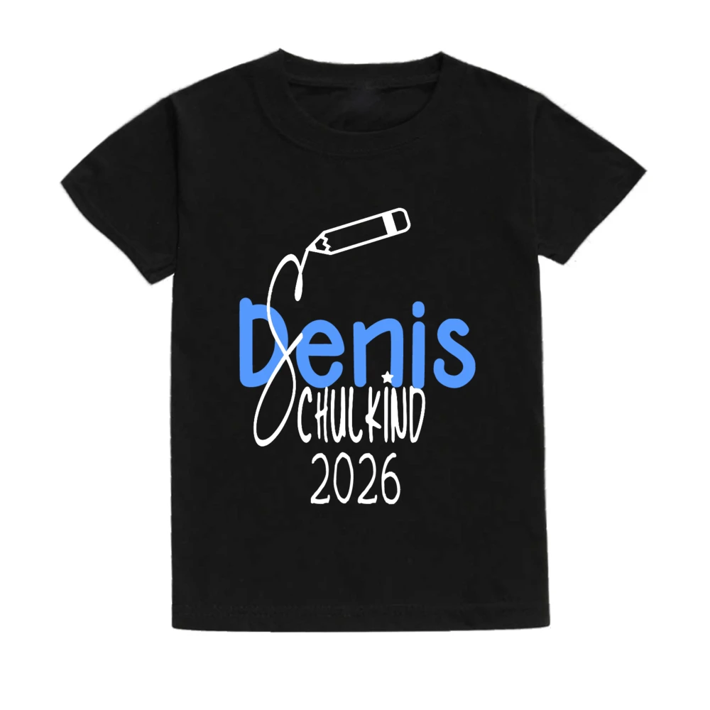 Camiseta escolar personalizada con nombre – Regalo primer día colegio - imagen 4