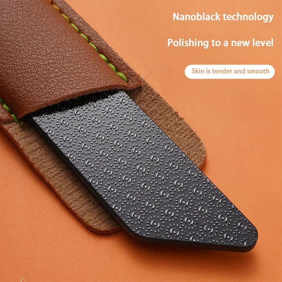 Tira de lima de pulido de piel muerta, Nano piel, elimina callos en manos y pies, lima de uñas, lima de pedicura - imagen 2