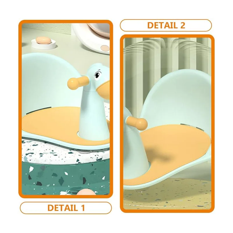 Asiento de baño antideslizante para bebé y niño pequeño seguro - imagen 5