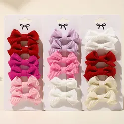Pinzas para el pelo mariposa a rayas infantil – Clip lateral