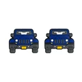 10pcs Navy blue