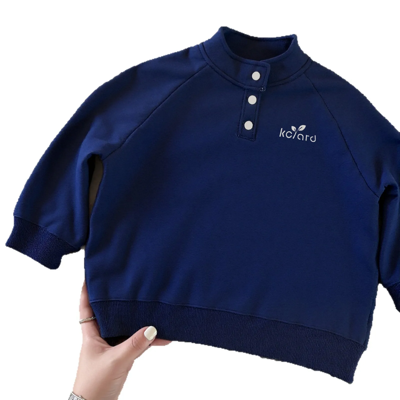 Camisetas polo para niños y niñas, camisetas de terciopelo cálidas de invierno de manga larga para niños, camisetas, ropa para niños - imagen 5