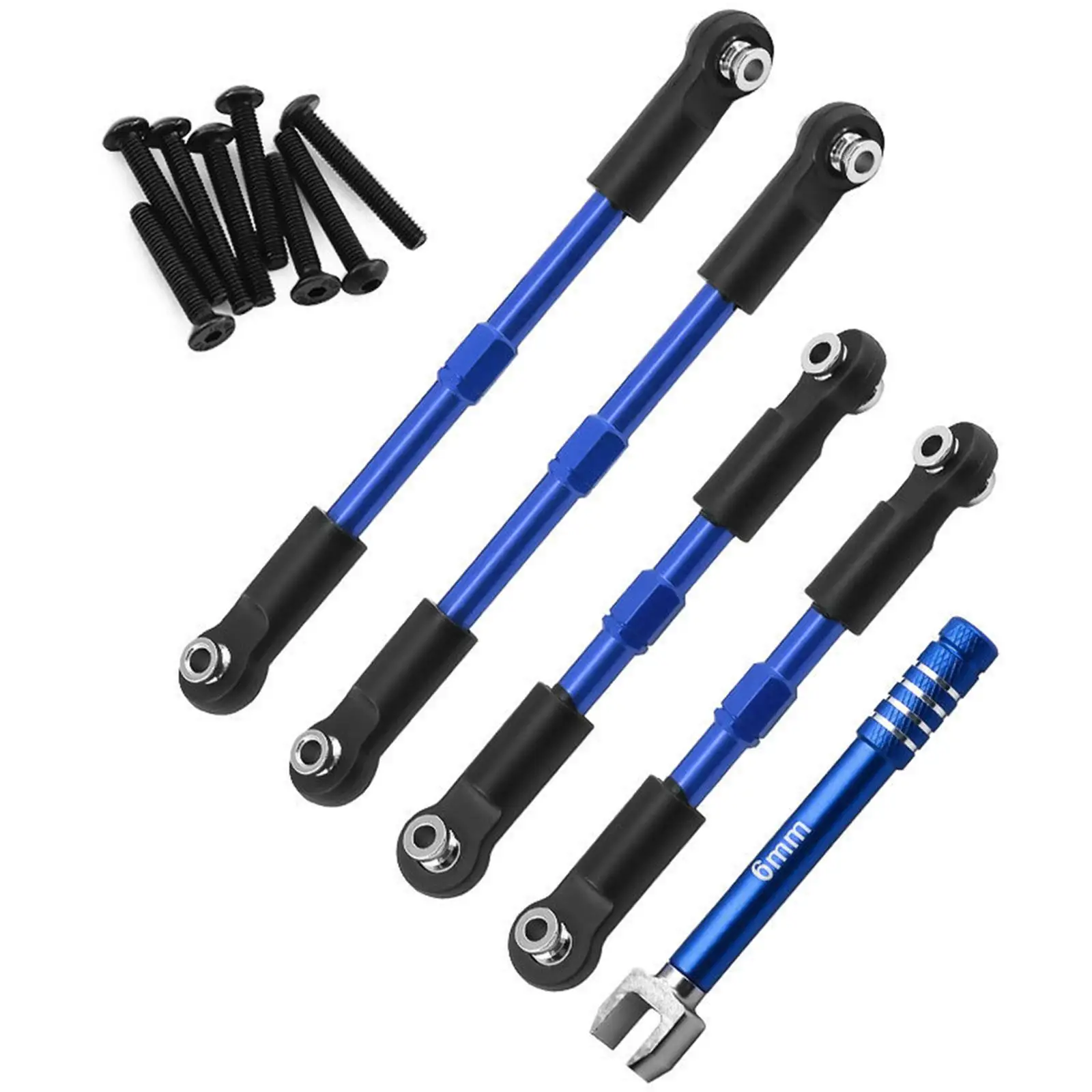 Turnbuckle Pull Rods for 1/10 RC Car Tie Rods Servo Link Rod Camber Links for Ara3505