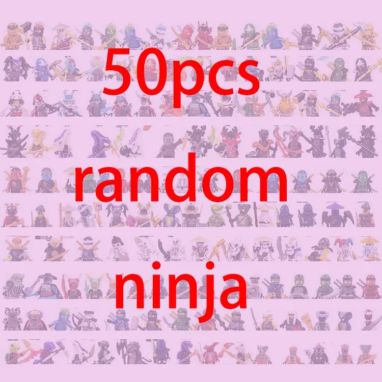 50pcs random ninja