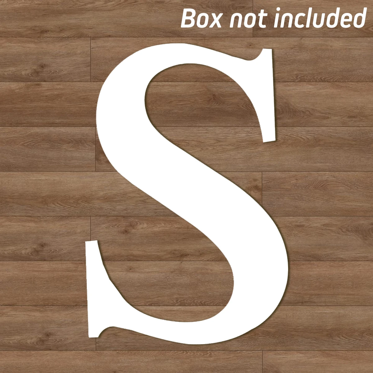 only Letter S No Box