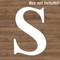 only Letter S No Box
