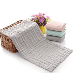 Toalla de baño y muselina de algodón orgánico para bebé