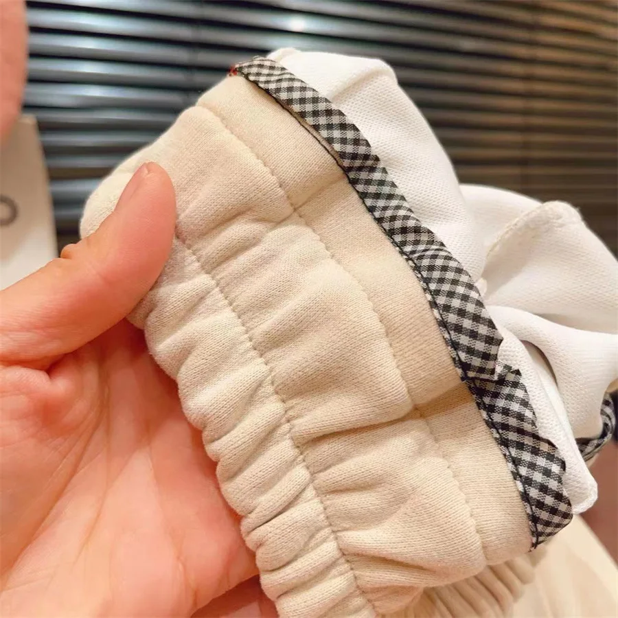 Primavera otoño nuevo estilo niños conjuntos niñas bebé moda abrigo suelto Falda plisada dos piezas - imagen 5