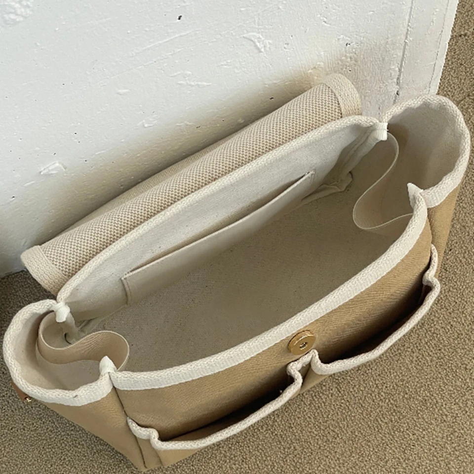 Bolsa de pañales impermeable de gran capacidad con bolsillo térmico - imagen 4