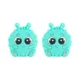 10pcs Turquoise