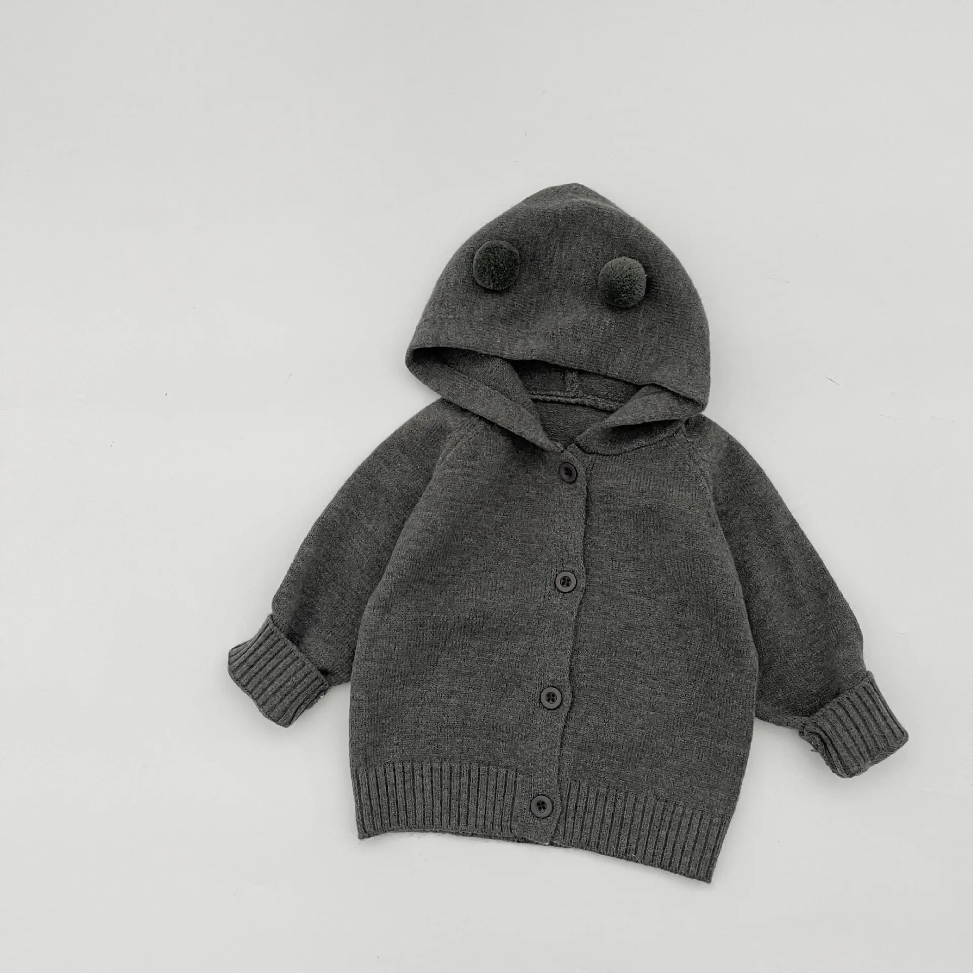 Jersey de punto con capucha para niños – Suave y cálido para otoño - imagen 2