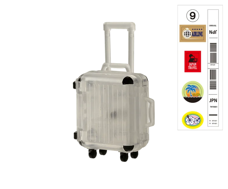 Suitcase clear S