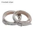 Frosted silver