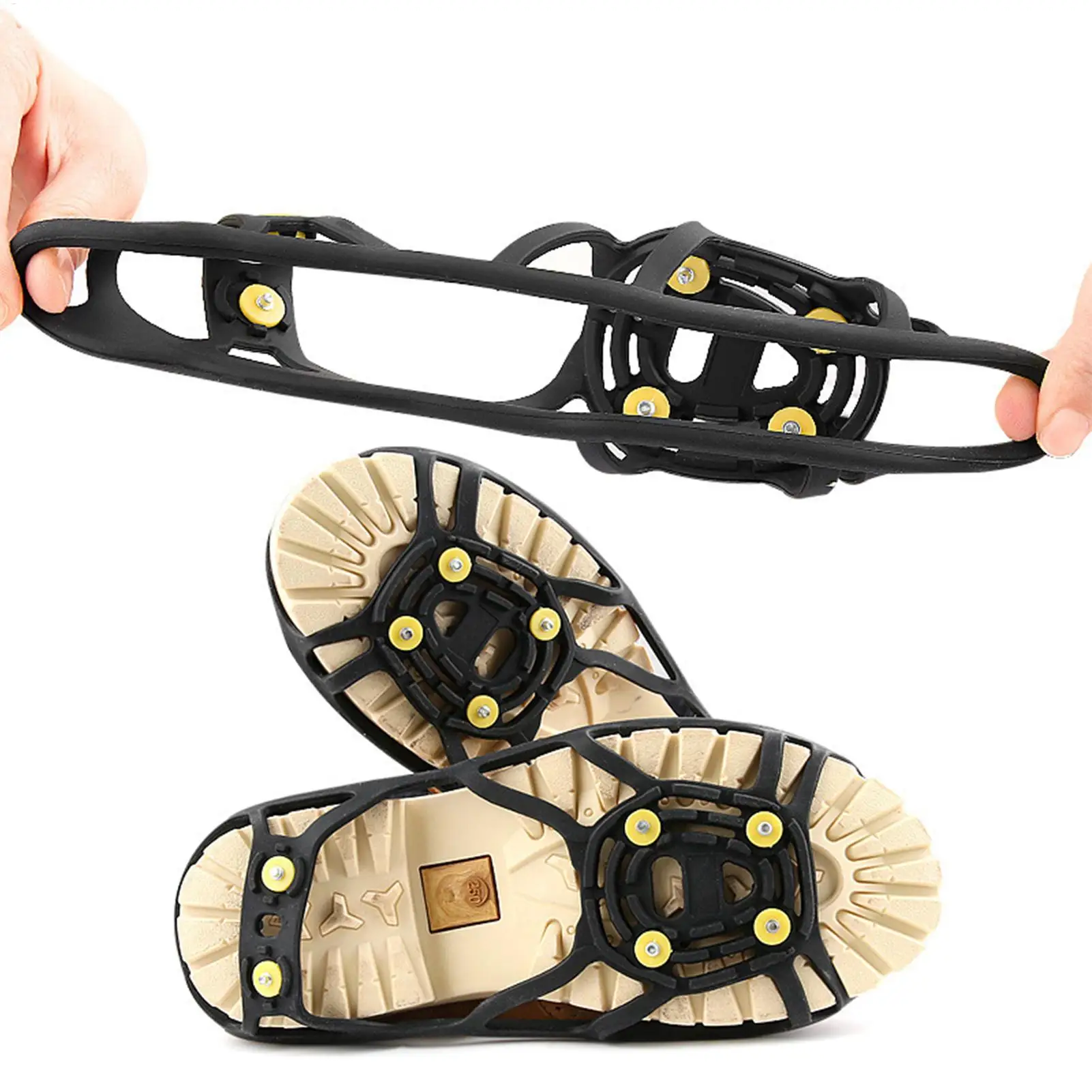 Crampones antideslizantes para niños de nieve y montaña invierno