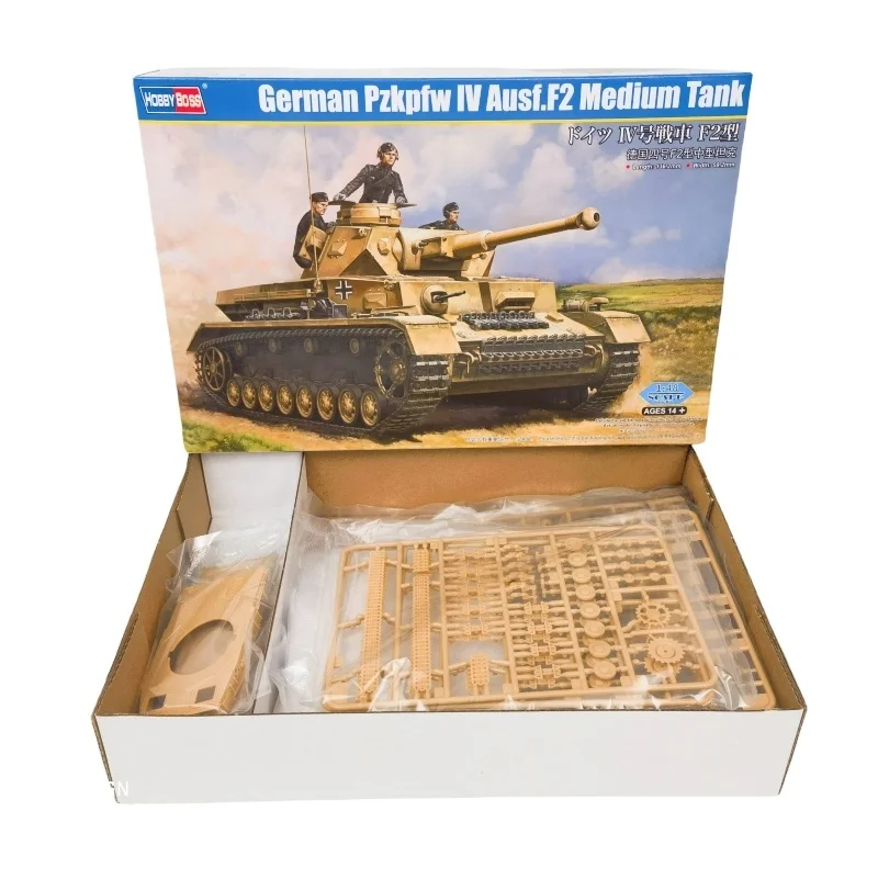 Trumpeter Pzkpfw IV Ausf.F2 – Maqueta tanque alemán 1/48 - imagen 2