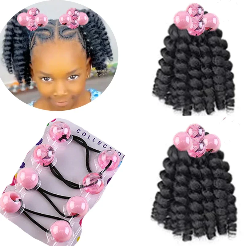 Accesorios pelo niña con burbuja – Diseño moderno y colorido - imagen 3