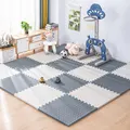 8 white 8 gray