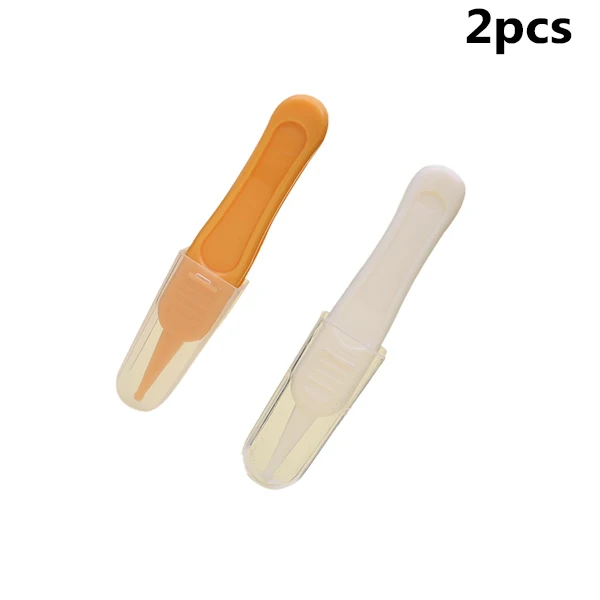 Orange White 2pcs