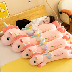 Peluche unicornio gigante suave para dormir y regalo de cumpleaños
