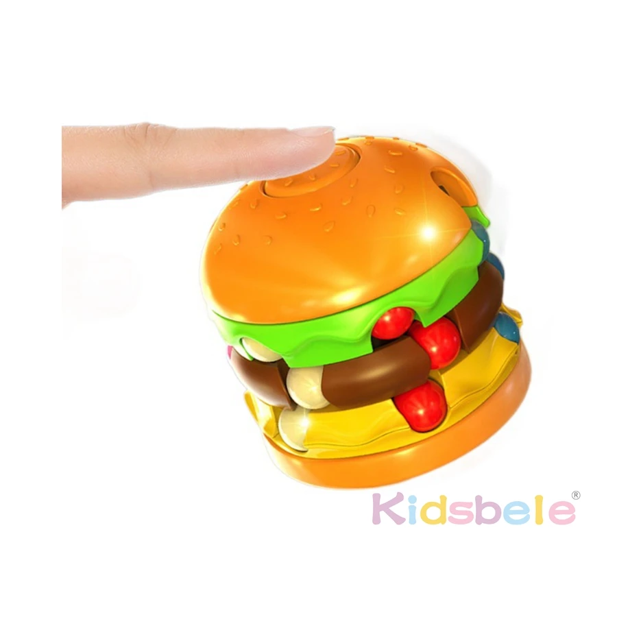 Cubo creativo patatas fritas frijoles mágicos cubo giratorio juguetes antiestrés estrés sensorial para niños y adultos - imagen 2
