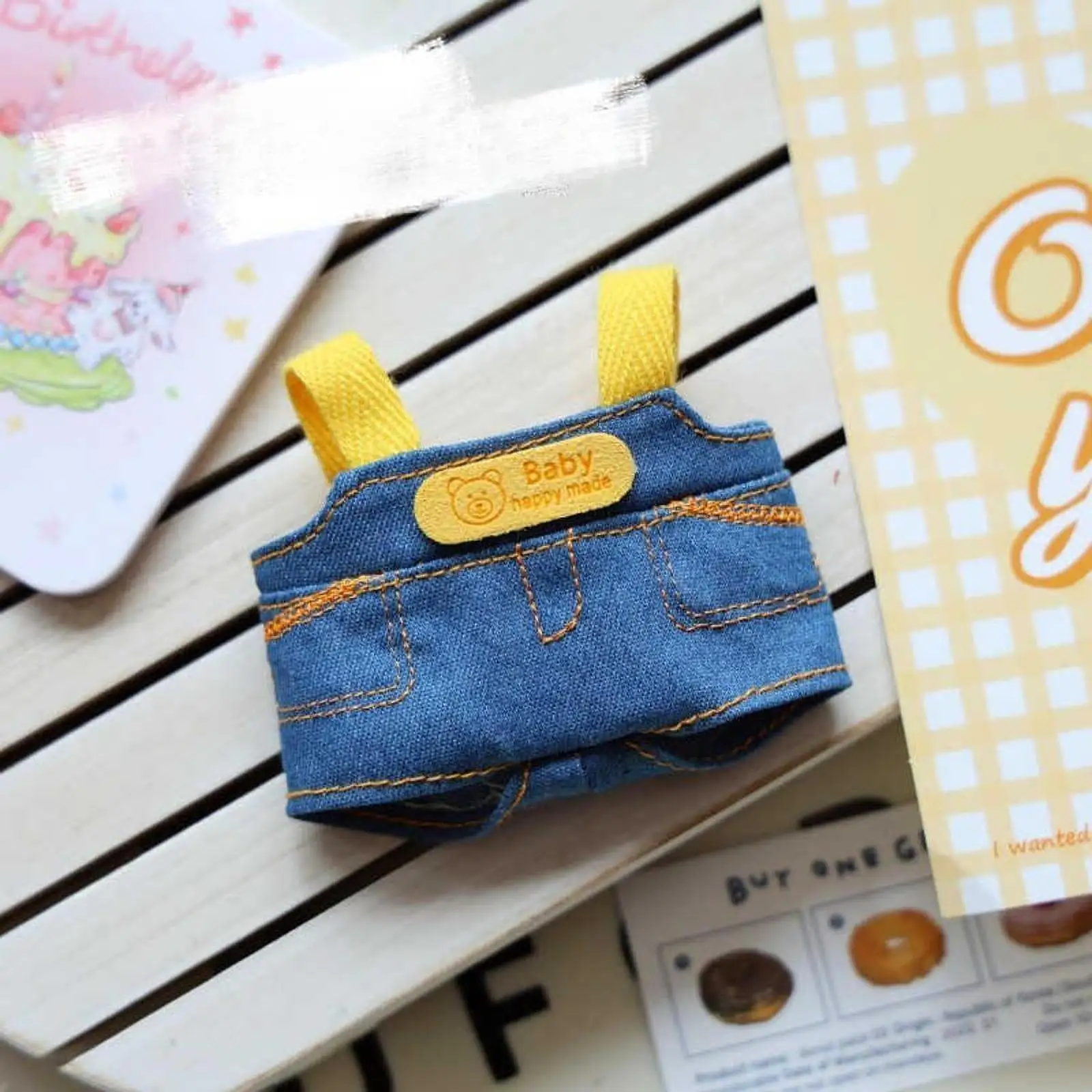 Plush Doll Suspender Coordination Photo Props Fashion Costumes Clothing Educational DIY Make Your Own Dolls for 15cm 17cm Dolls