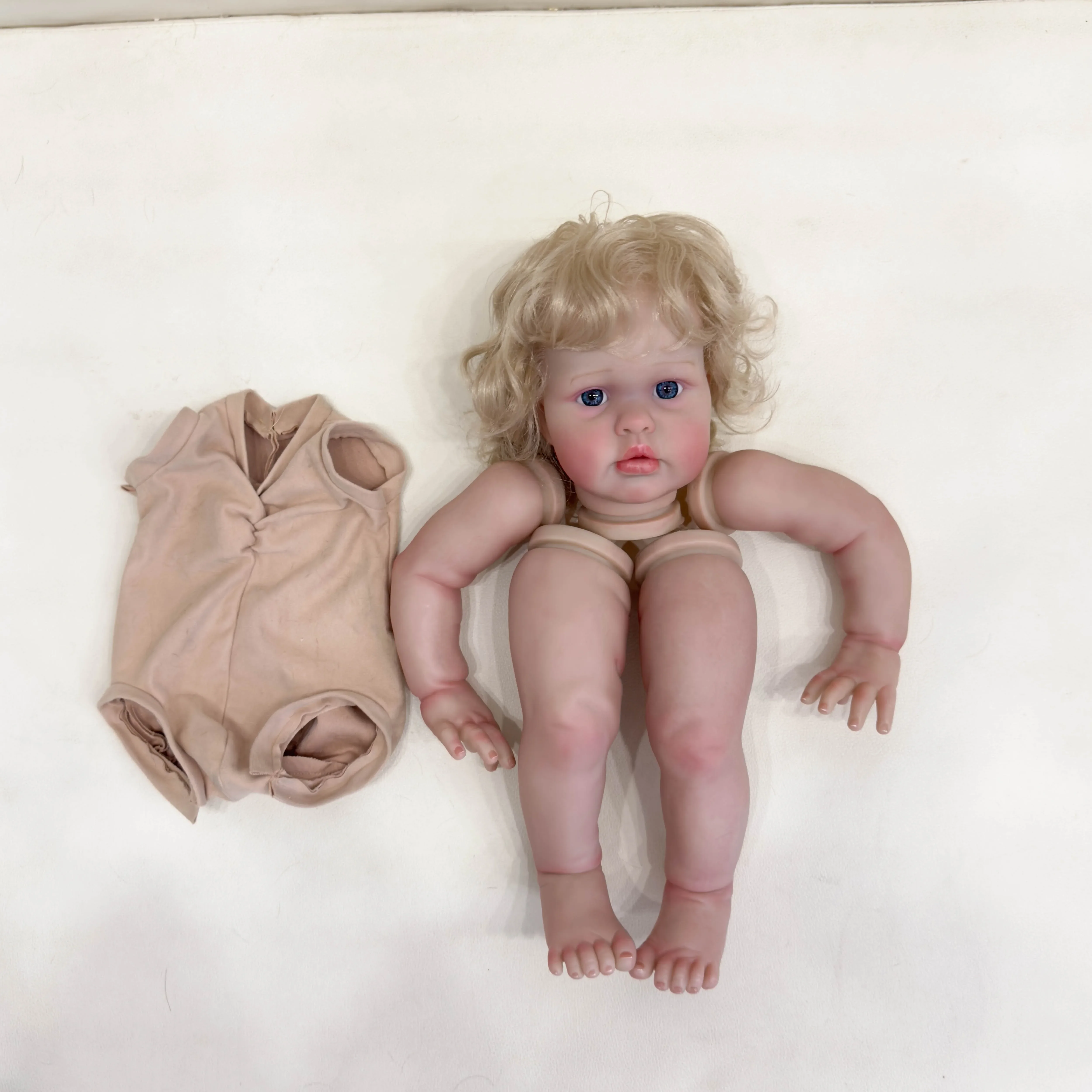 Kit muñeca realista Reborn Ellie 24 pulgadas – Pelo enraizado a mano