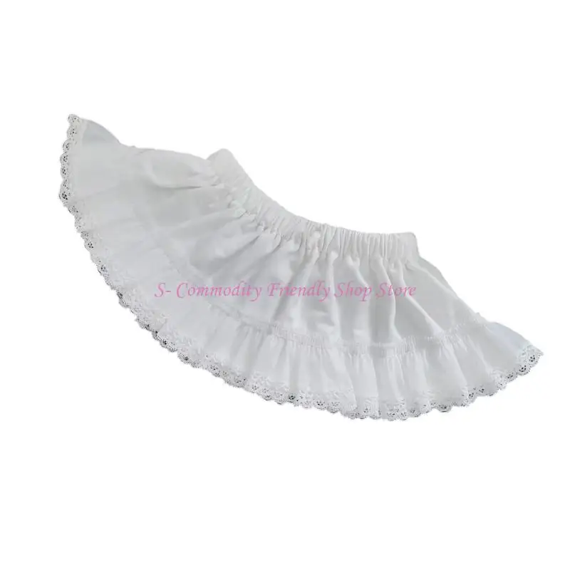 85ae Falda giratoria práctica para niñas pequeñas Patrón bordado sofisticado Fabrica suave Easy Wear Aventuras diarias