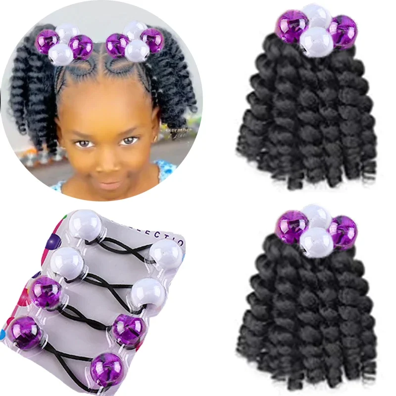 Accesorios pelo niña con burbuja – Diseño moderno y colorido