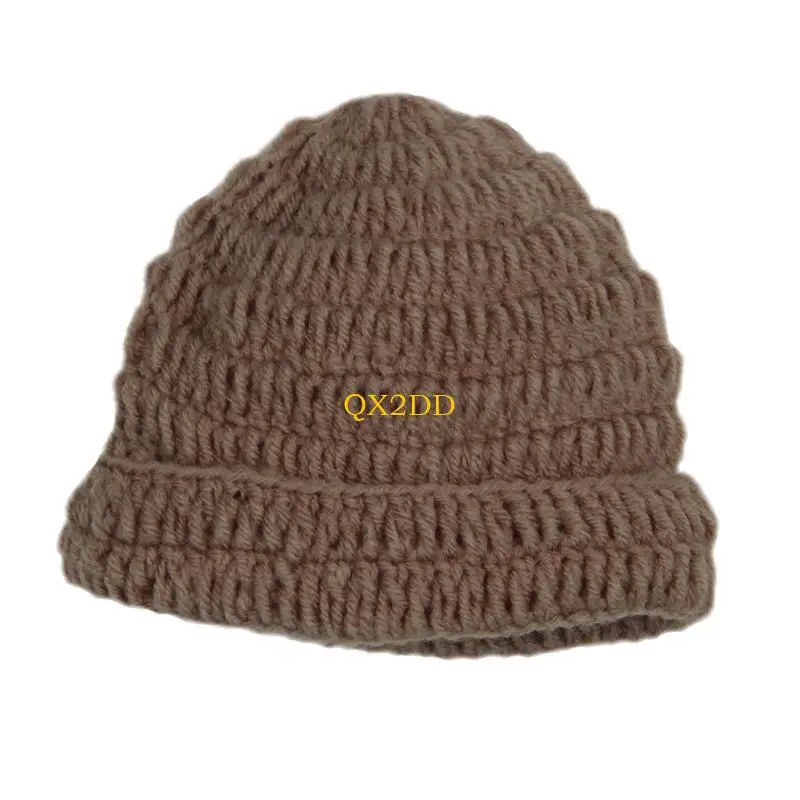 QX2D para los accesorios fotografía Cape Newborn adapta a sombrero punto y mono establecido para - imagen 5