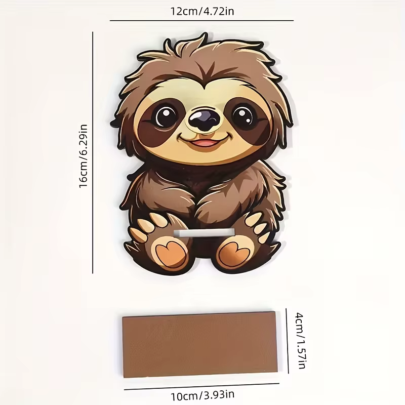 Protector de gafas infantil de madera con animales - imagen 4