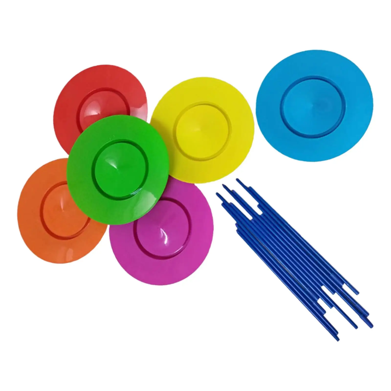 6x Juggling Set Educational Acrobatic Toy Interactive Balance Skills Toy for Carnival Performance Party Adults Beginners