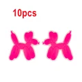 10pcs Bright Pink