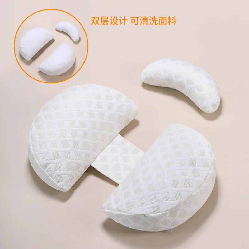 Almohada para mujeres embarazadas, protección de cintura, almohada para dormir lateral, almohada de soporte Abdominal, artefacto para dormir durante el embarazo - imagen 5