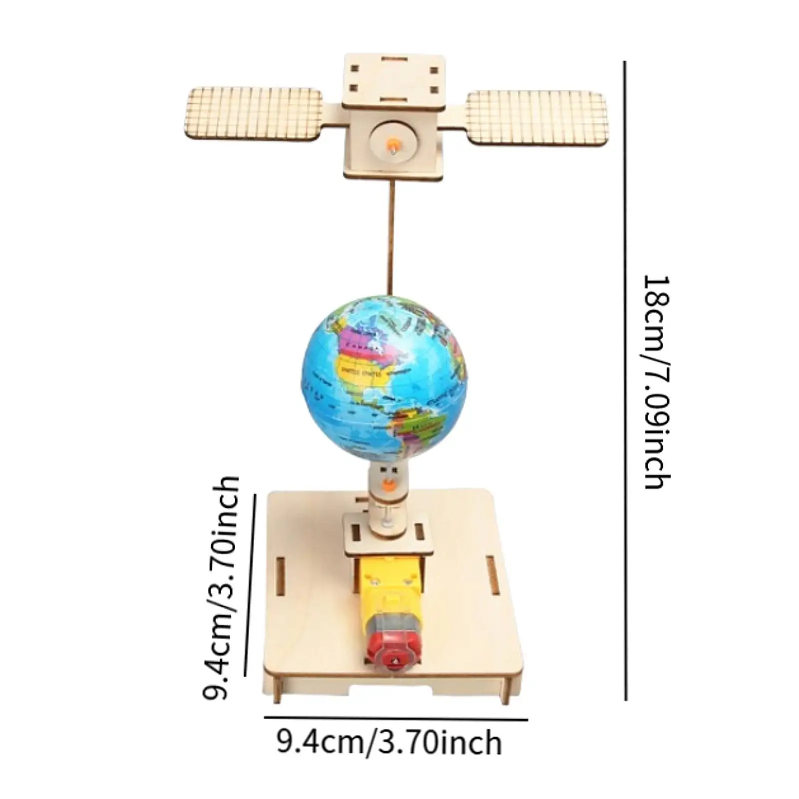 DIY Science Experiments Rotating System Model DIY Assembled Experiment Toy