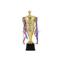 R6FD Copa Acero Inoxidable con Cintas – Trofeo Escolar