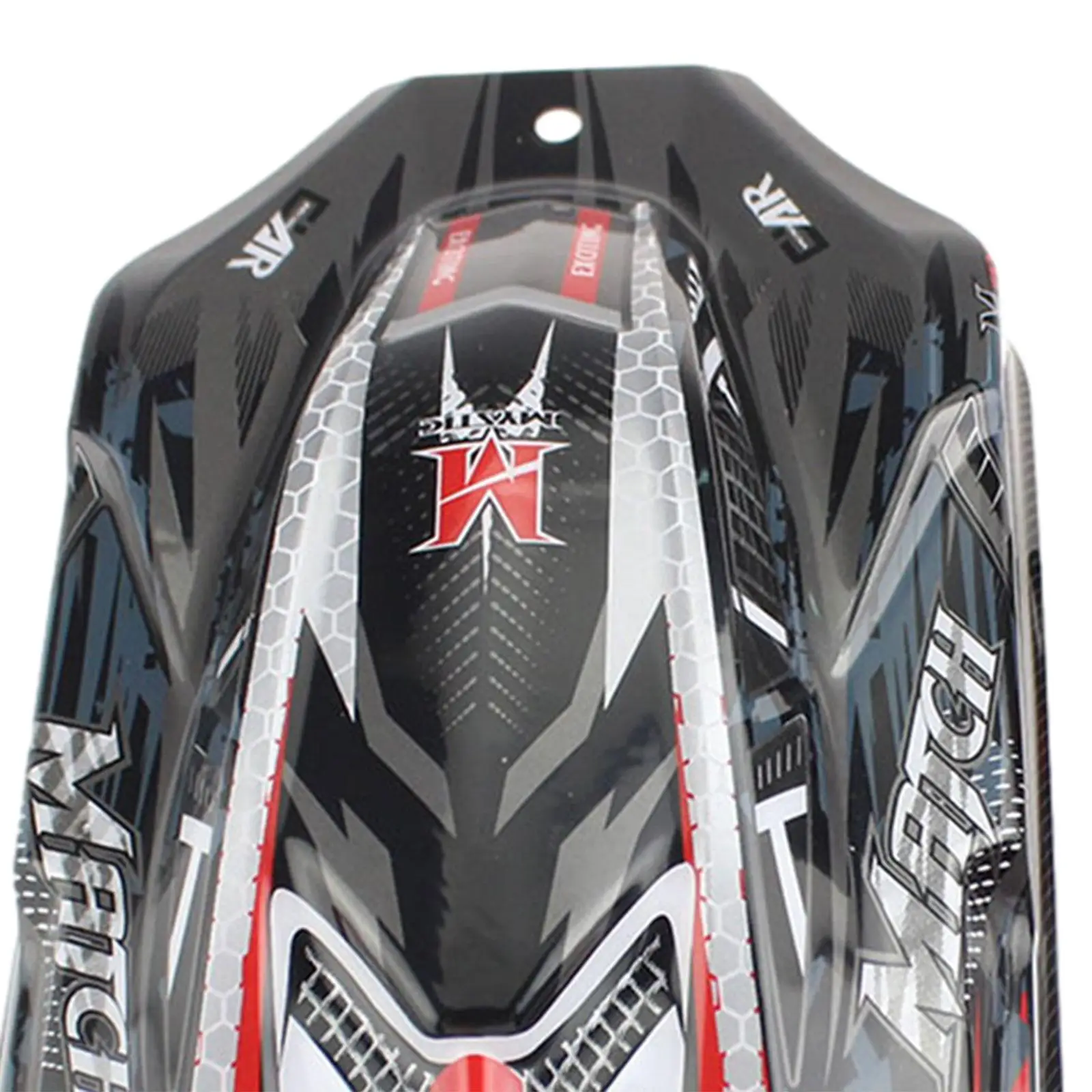 RC Car Body Shell with Rear Shell Painted Body Acessory Body Shell Cover for Wltoys 1/12 Model Car Parts DIY Modified Upgrades