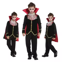 Disfraces infantiles de Halloween con capa de manga larga